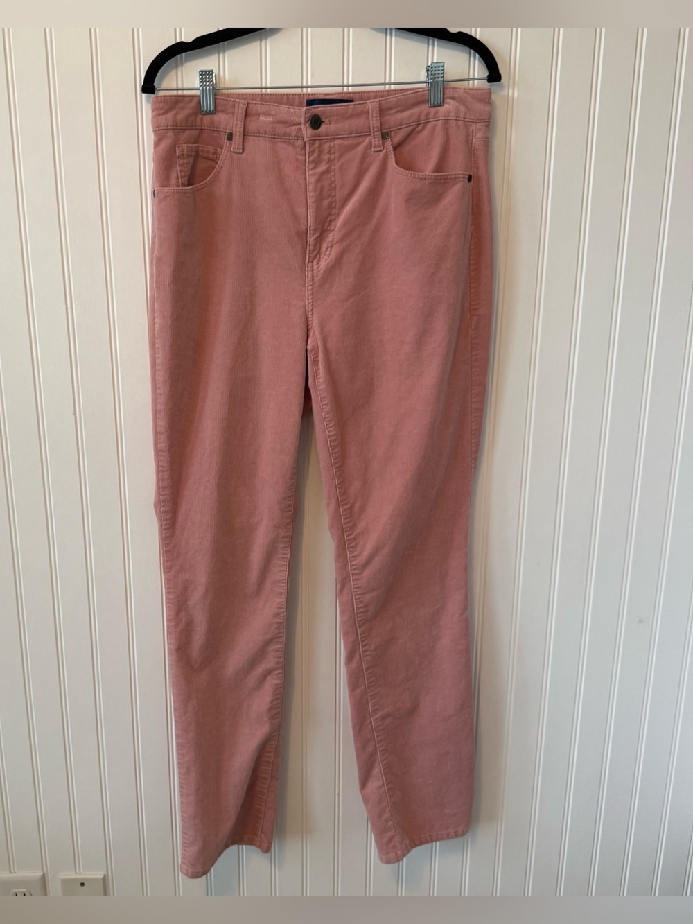 Talbots Stretch Corduroy High-Waist Straight Leg Pants Size 8